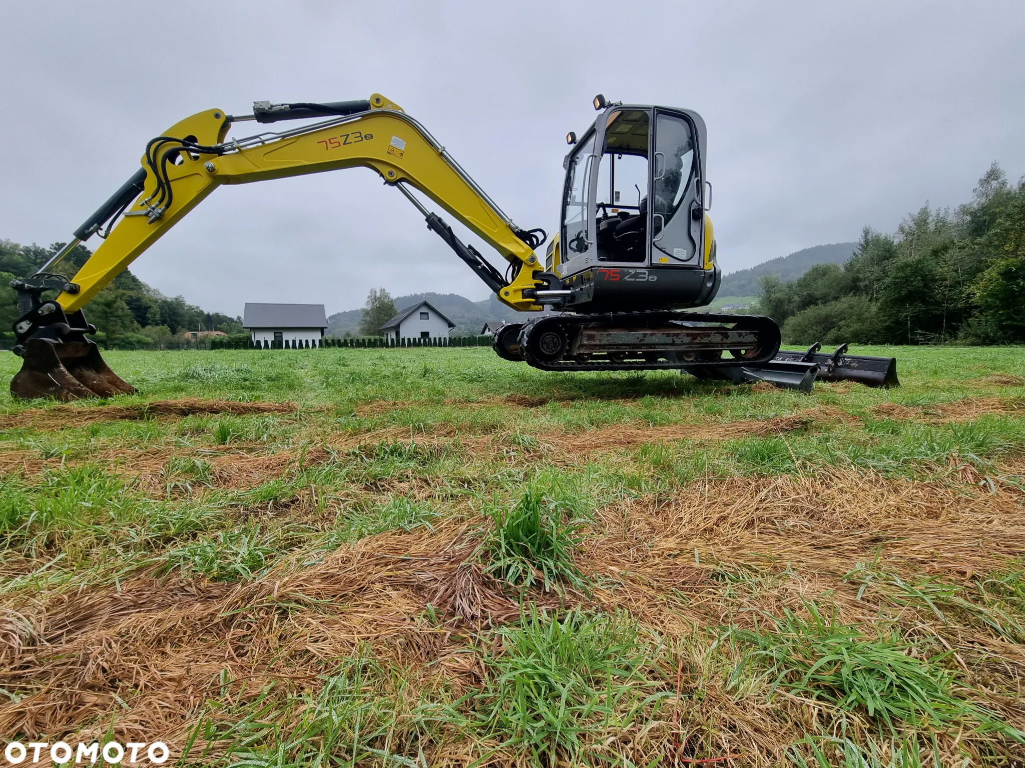 Wacker Neuson 75Z3 Koparka Gąsienicowa 8 ton jak Nowa z Norwegii 2015r Klima 2300mtg  Zero luzów wycieków Serwisowana w Dekra Silnik Yanmar pompa ON - 7