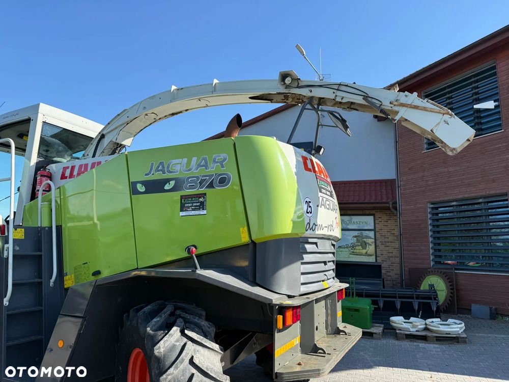 Claas JAGUAR 870 V 8 SILNIK MERCEDES + ORBIS 600 ŁADNY - 24
