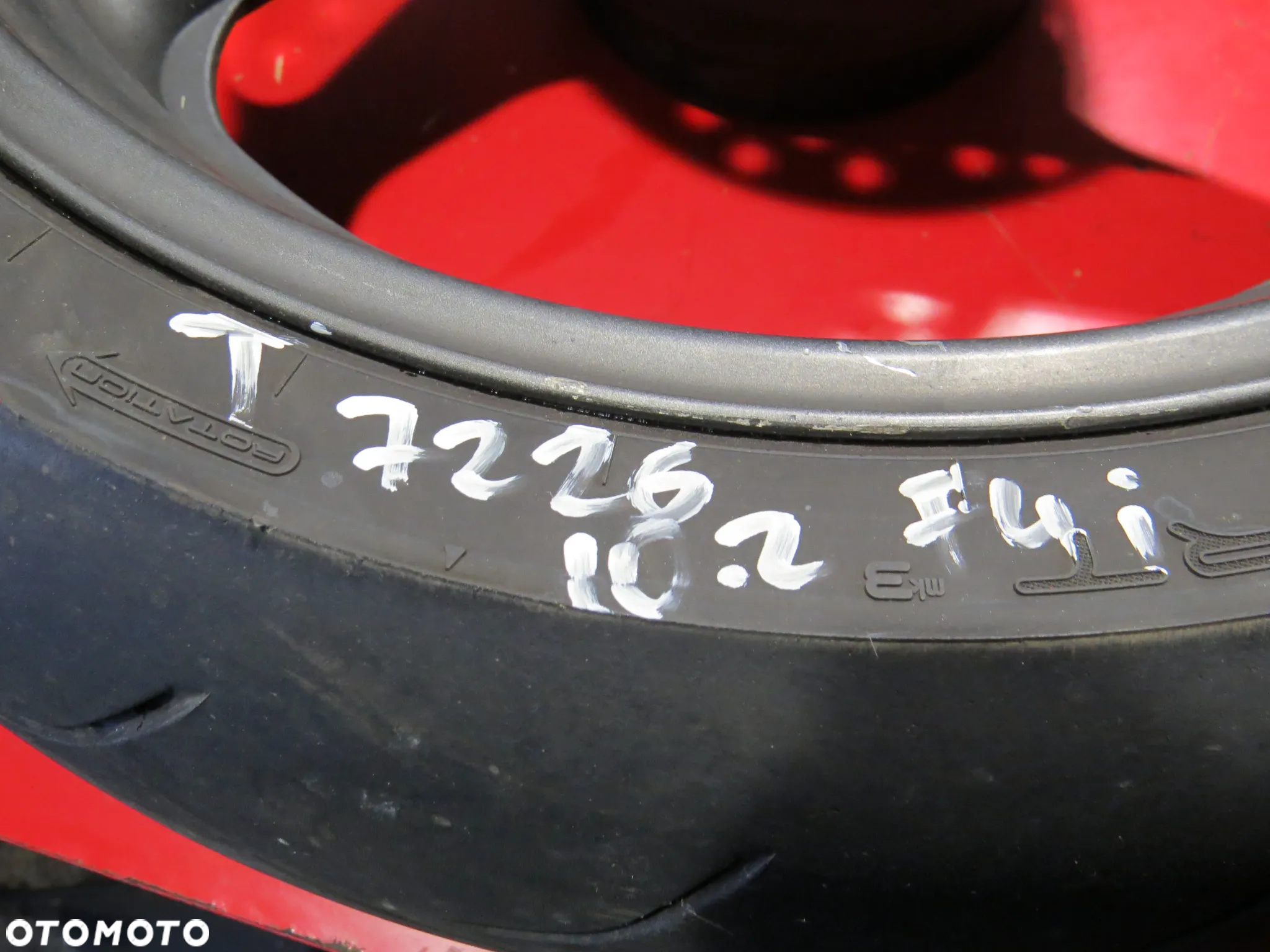 HONDA CBR 600 F4I CBR600 01-06 koło tył tylne opona felga tarcza - 3