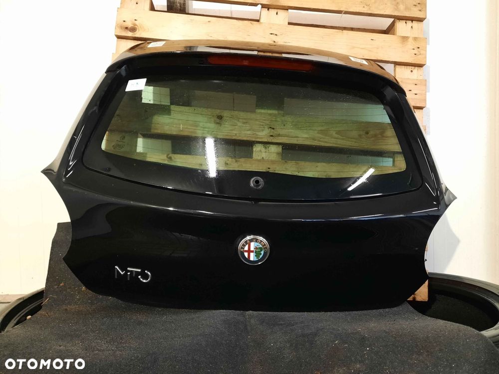 / KLAPA TYŁ TYLNA BAGAŻNIKA ALFA ROMEO MITO I 1 601 CZARNA HB - 5