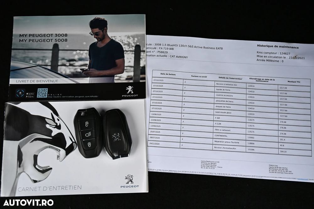 Peugeot 3008 BlueHDi 130 Stop & Start EAT8 Active Business-Paket - 24