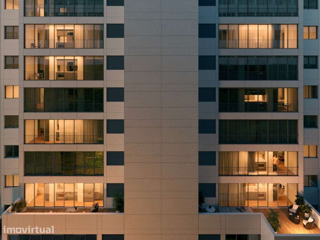 Apartamento T2+1, piscina comum vista rio, Infante Santo - Lapa - Grande imagem: 3/18