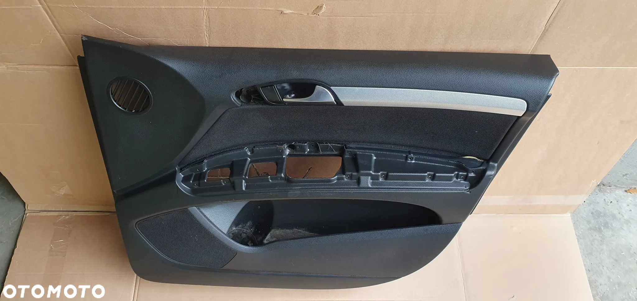 Boczek tapicerka prawy przód przednia prawa Audi Q7 Lift - 2