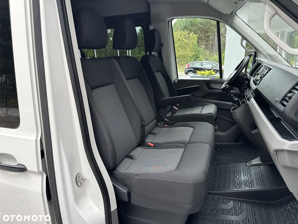 Volkswagen Crafter Brygada 6osób / L3H2 / Salon PL / Serwis Tylko w ASO VW / Pełna historia pojazdu / W oryginalym stanie / Fabryczna Zabudowa / FV23% - 22