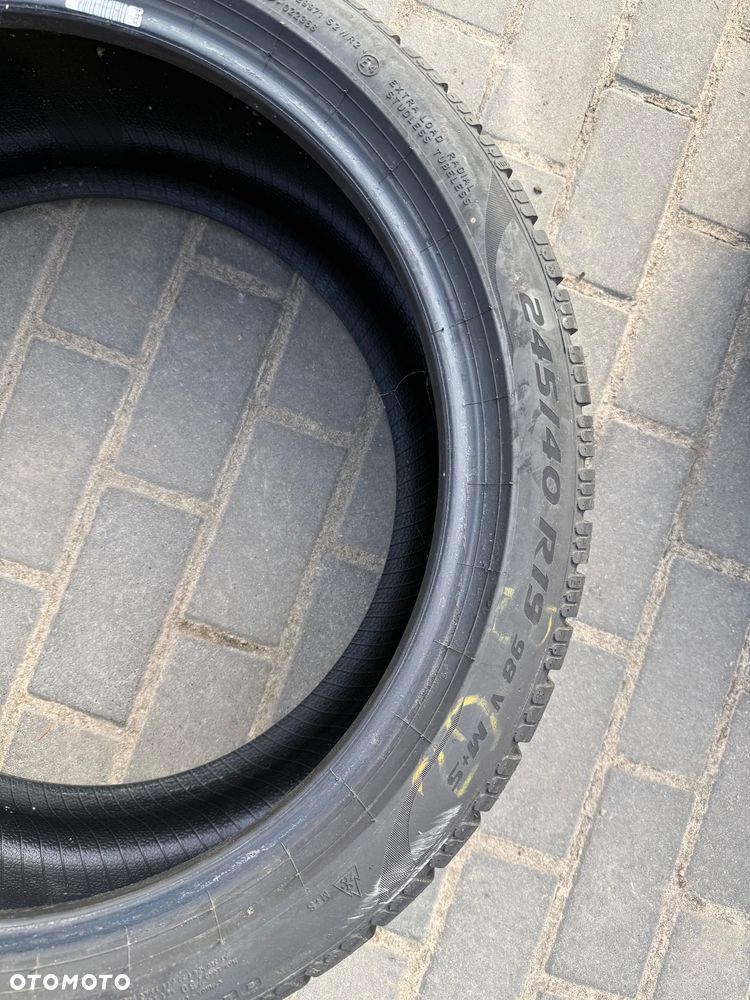 2x Pirelli P Zero Winter 245/40 R19 98V M+S – 2 szt. – przebieg tylko 100 km - 5