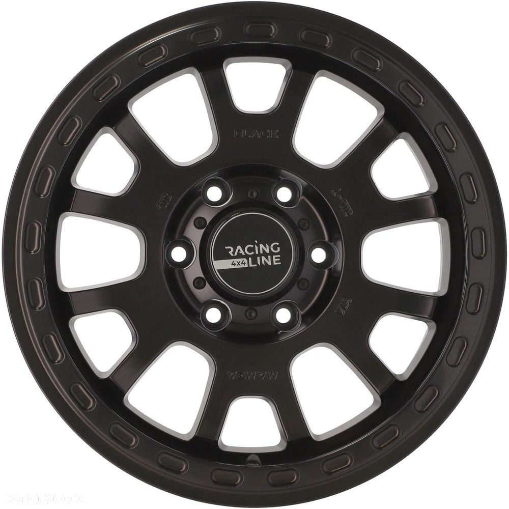 4x Felgi 17 6x139,7 m.in. do MITSUBISHI L200 Pajero Sport NISSAN Patrol TOYOTA Hilux - 3S1102 - 8