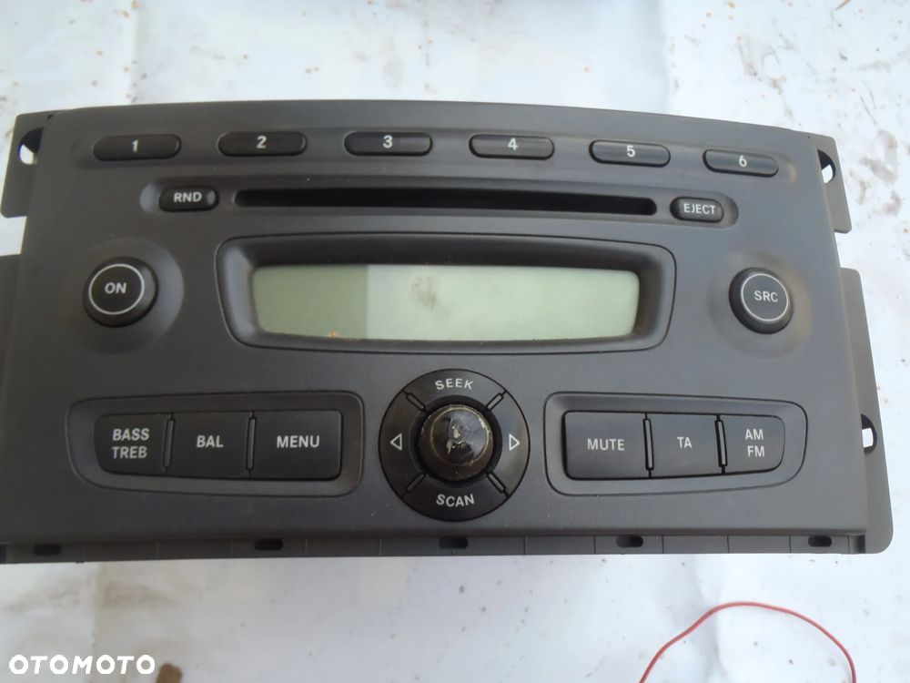 radio smart 451 450 oryginał - 2