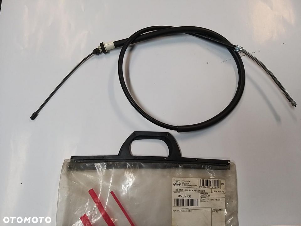 LINKA  Hamulca PR i LE Krótki  RENAULT MASTER II  NISSAN INTERSTAR  MOVANO  7700311217 1420mm  4653 - 1