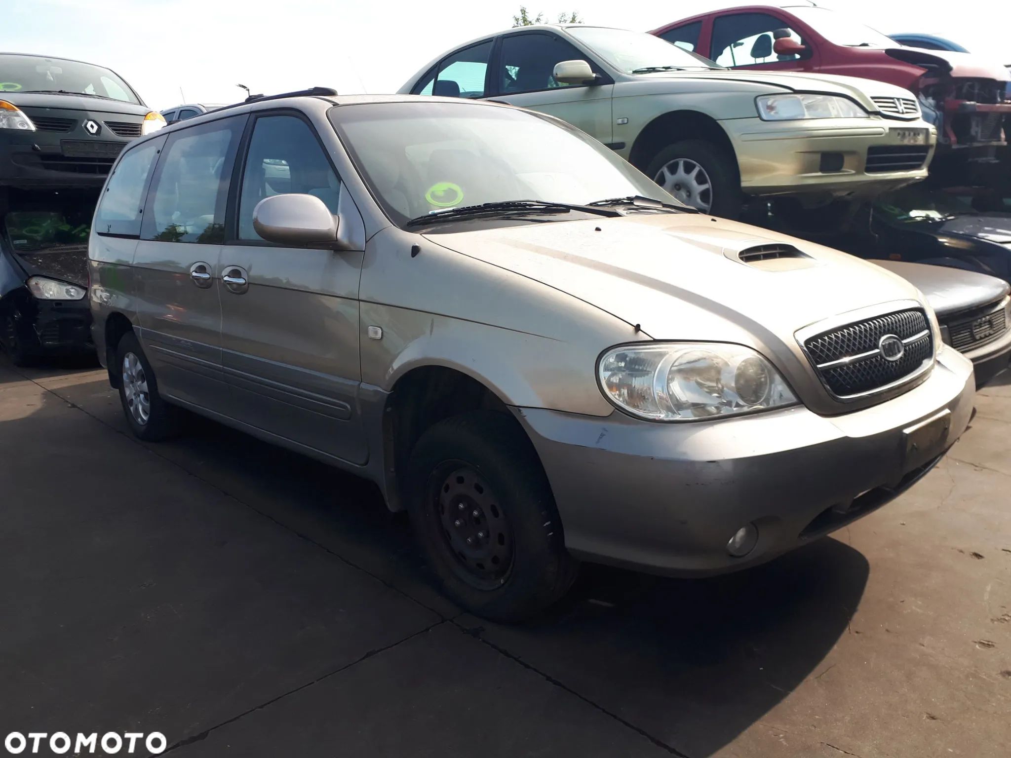 KIA CARNIVAL I LIFT 01-05 MASKA PRZÓD PRZEDNIA KOMPLETNA - 1