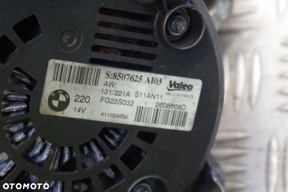 ALTERNATOR 5 F10 F11 2.0 D 8507625 221A BMW 2010-2017 - 5
