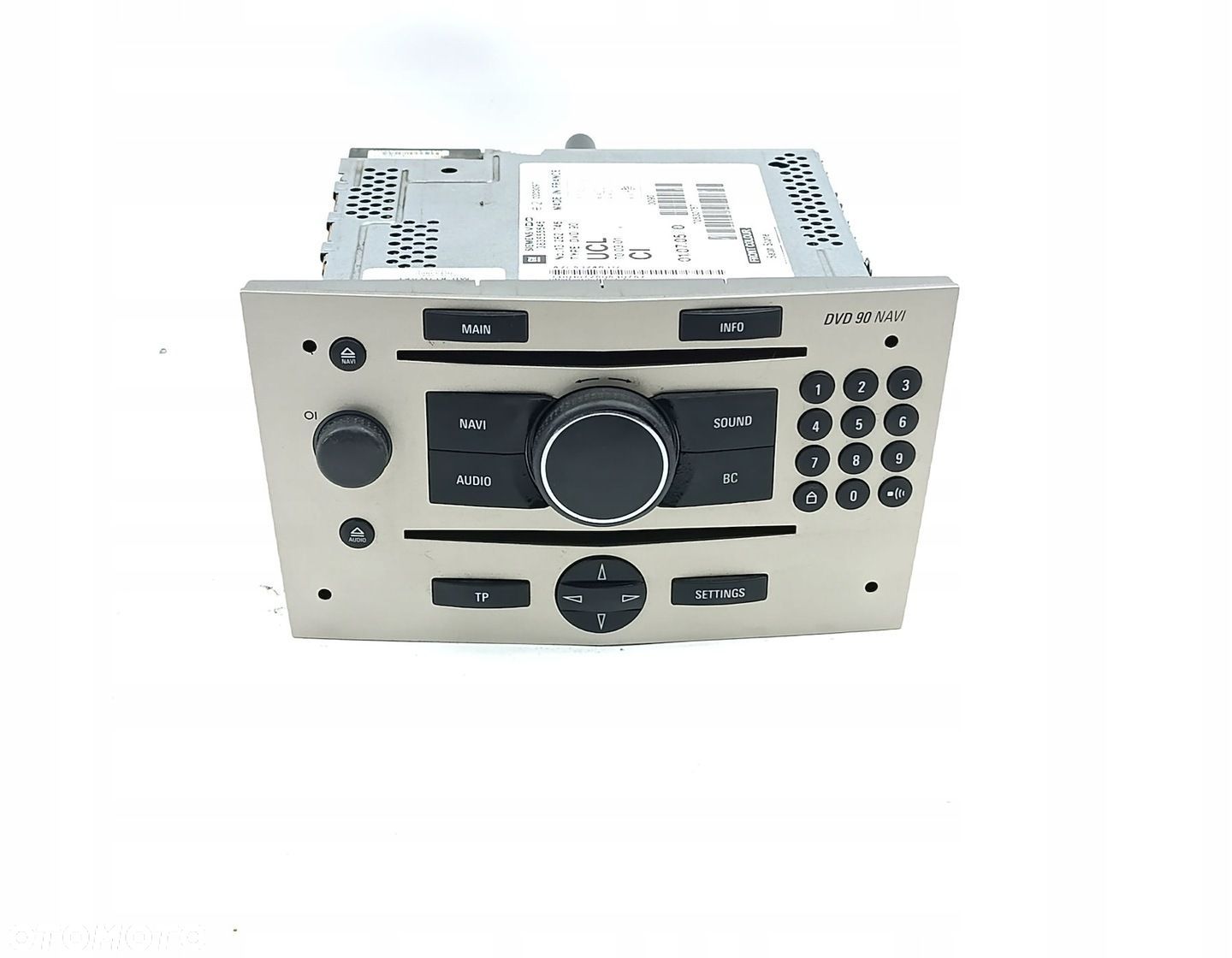RADIO OPEL ASTRA H 13262746 DVD 90 NAVI - 1