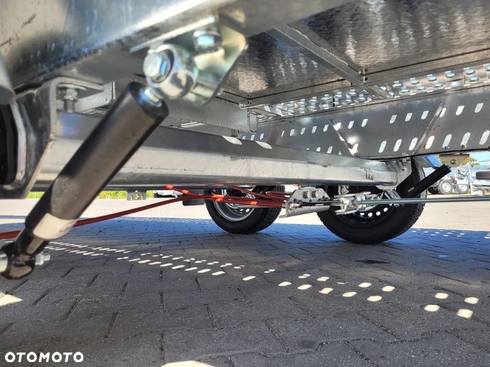 Niewiadów DOSTAWA Przyczepa Laweta MARS 500x210cm PLATFORMA idealna do przewozu aut, AMORTYZATORY, NAJAZDY, ZAPAS! - 18