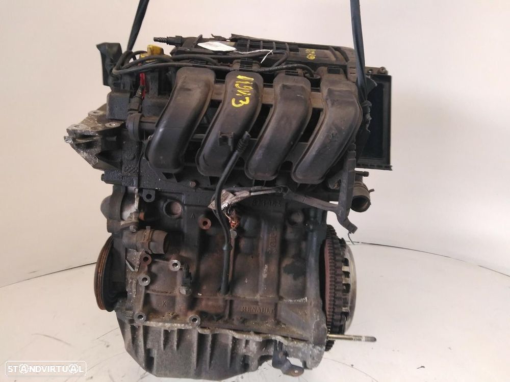 MOTOR COMPLETO RENAULT CLIO II 2002 -D4F B7 - 4