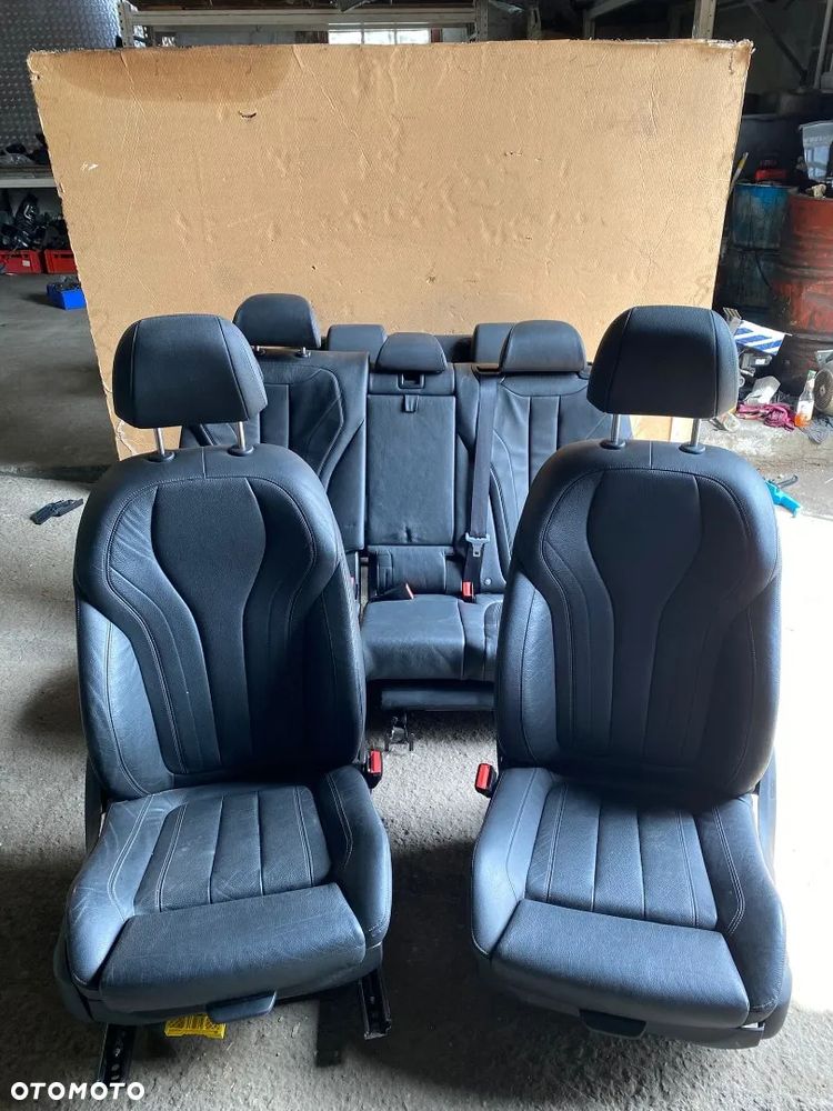 BMW X5 F15 X6 F16 M-PAKIET FOTELE KANAPA BOCZKI SKÓRA 7 OSÓB - 1