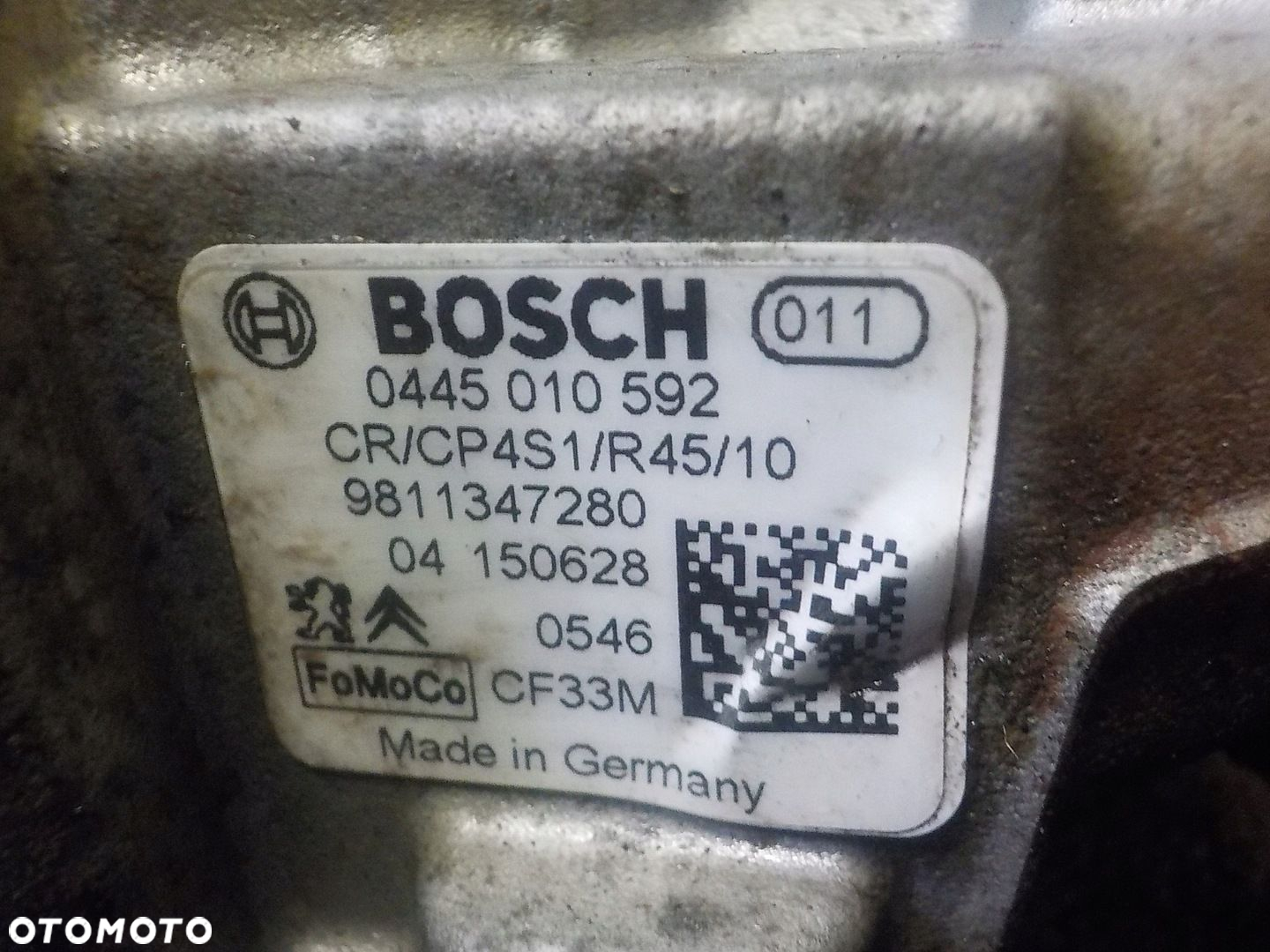 FOCUS MK3 C-MAX 1.5 TDCI 16r XWDB pompa wtryskowa 0445010592 9811347280 - 5