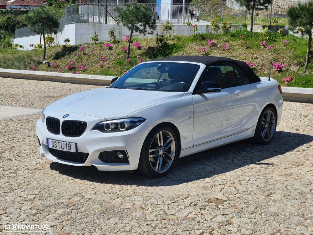 BMW 218 d Cabrio Pack M Auto