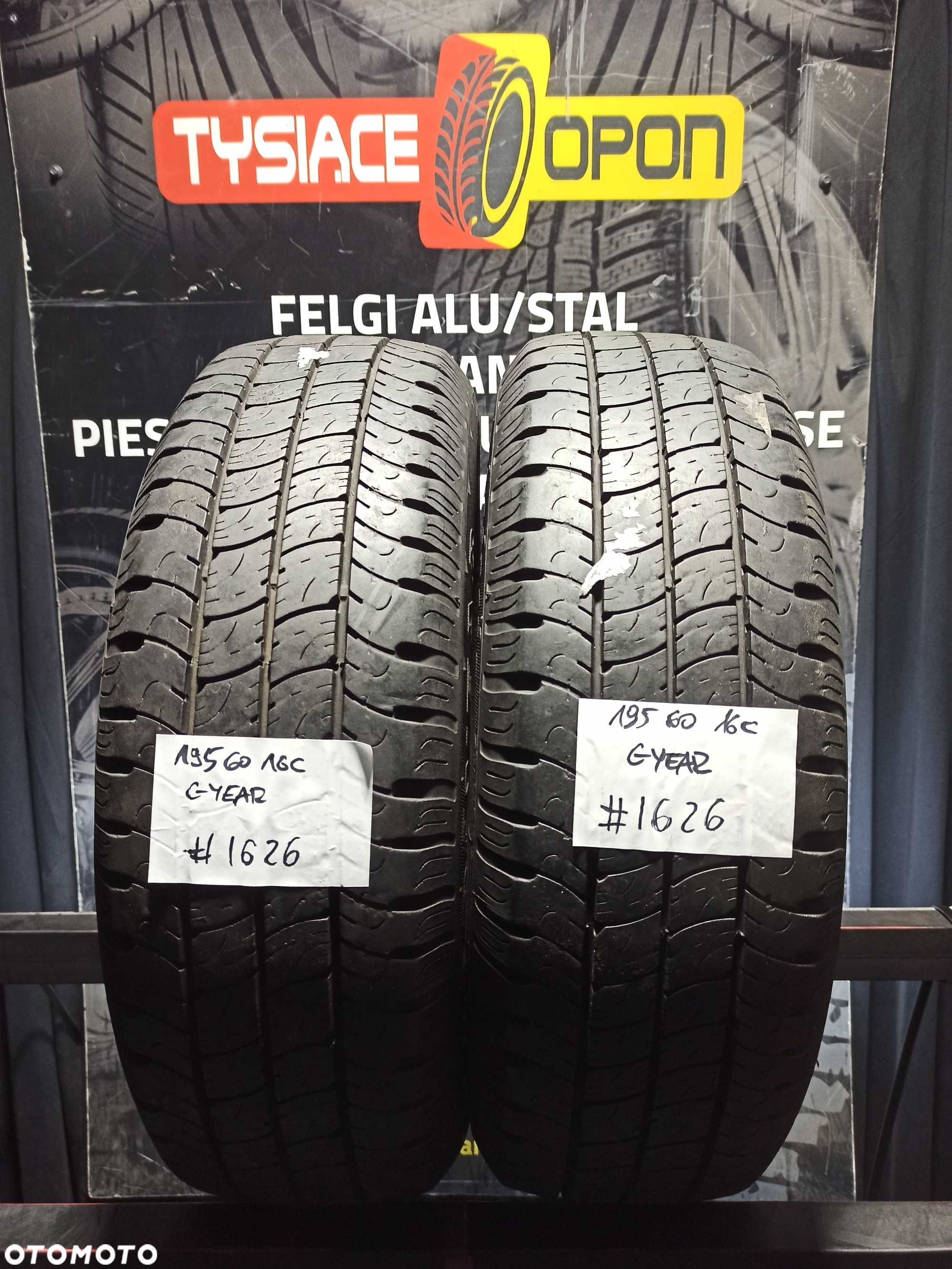 Opony Letnie 195/60/16C GOODYEAR CARGO #1626 - 1