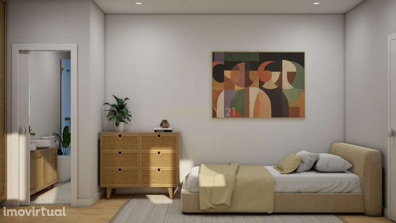 Fantástico Apartamento T1+1  Totalmente Renovado - Largo da Ribeira Ve - Grande imagem: 4/10