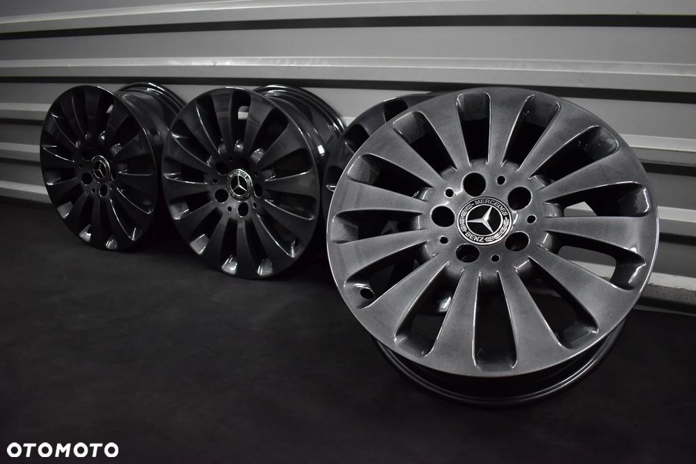 Felgi 5x112 R16 Mercedes A W176 W177 B C w204 w205 E CLA GLA V Vito - 5