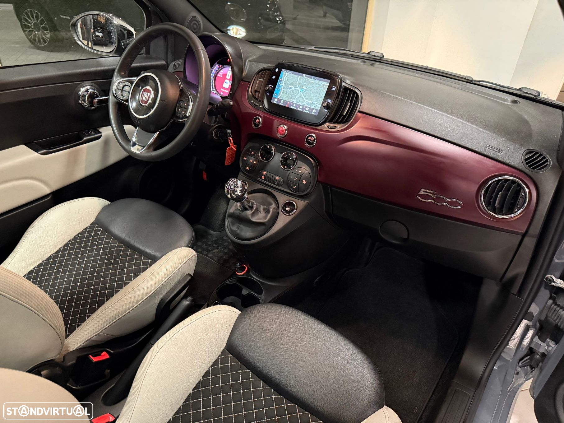 Fiat 500 1.2 8V S&S Lounge - 29