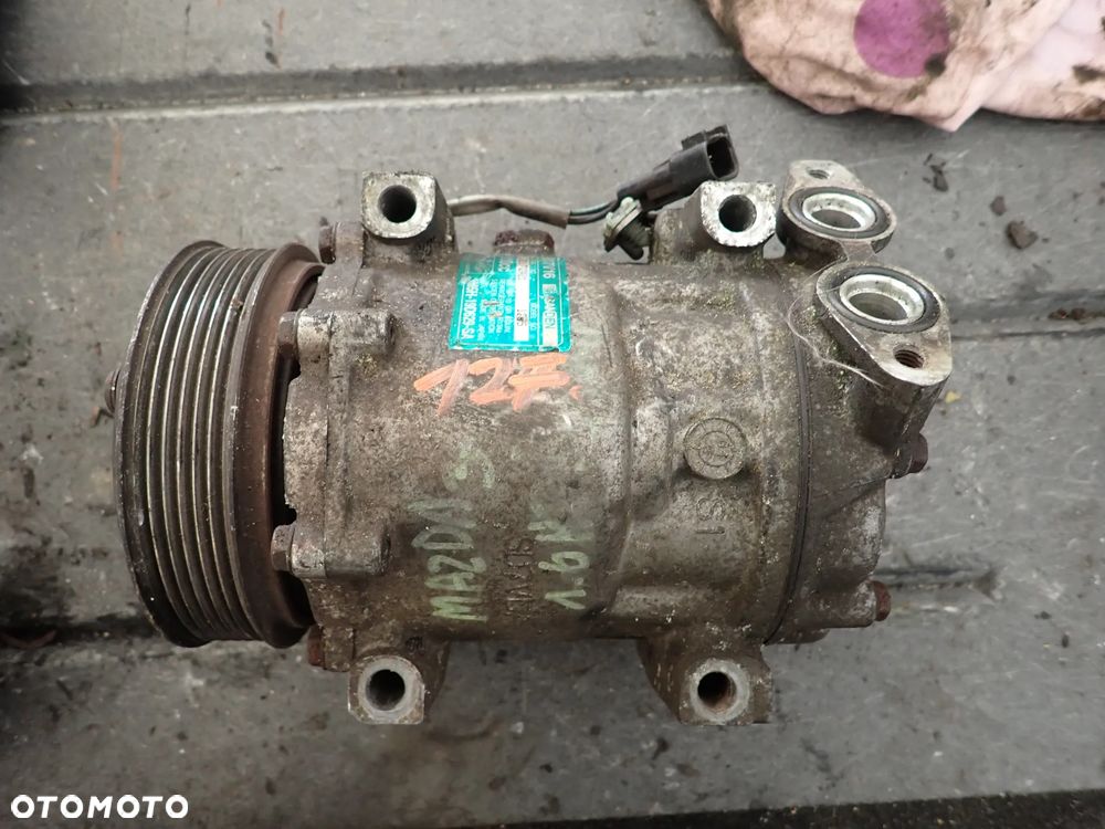 FORD VOLVO MAZDA 1.6 TDCI 2.0 TDCI 1.8 SPRĘŻARKA KLIMATYZACJI 1S7H-19D629-CC 3M5H-19D629-HE 3M5H-19D629-GD 3M5H-19D629-KF 3M5H-19D629-SA - 1