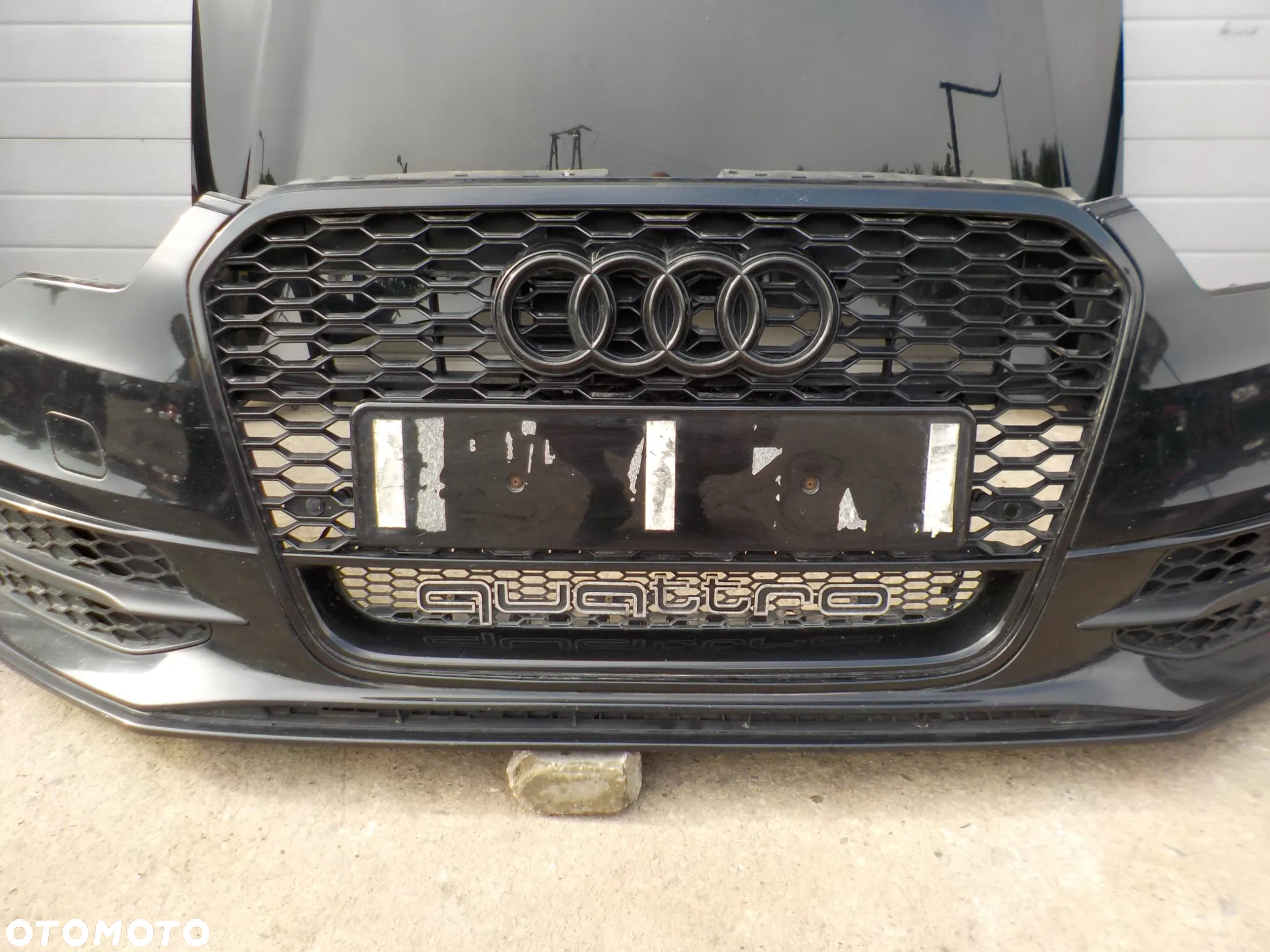 AUDI A6 C7 3.0 TDI S-LINE PRZÓD MASKA ZDERZAK BŁOTNIKI PAS PRZEDNI Z CHŁODNICAMI LAMPY XENON LY9B - 17