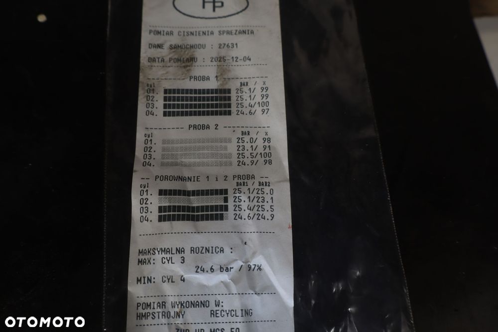 SILNIK  KIA CEED I LIFT 1.6CRDI D4FB TEST FILM - 2