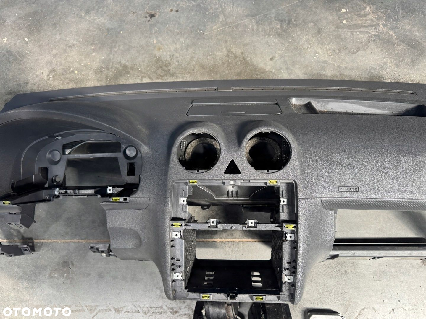 VW CADDY III KONSOLA PODUSZKA AIRBAG PASY SENSOR - 10