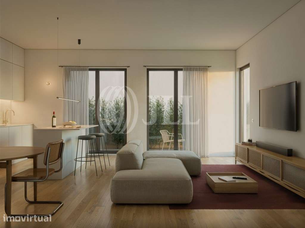 Apartamento T1 com jardim e garagem, Matosinhos, Porto - Grande imagem: 2/6