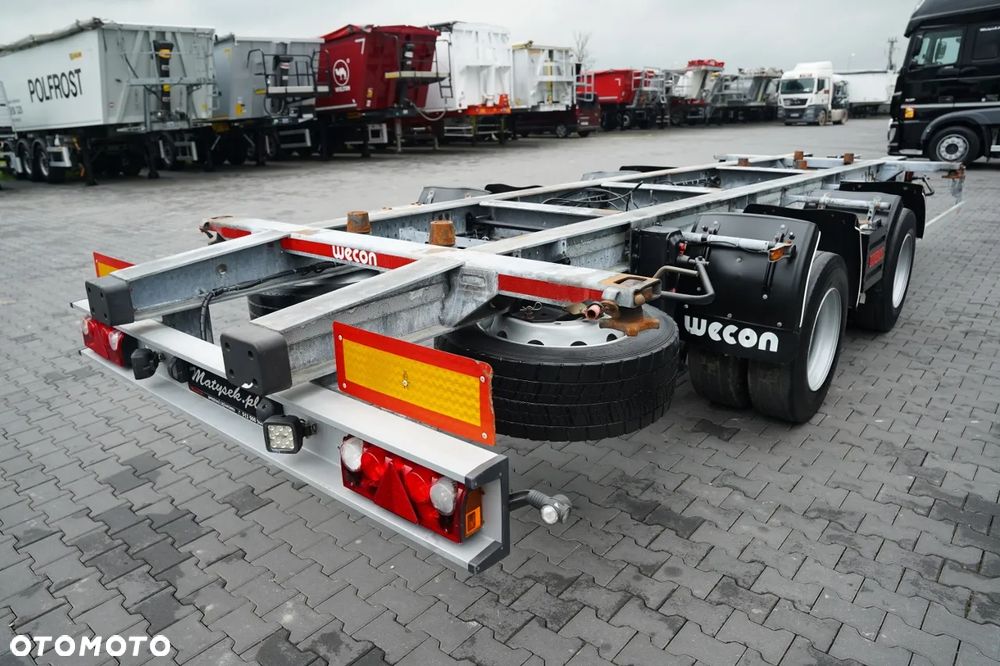 Wecon PRZYCZEPA TANDEM / BDF / 7,15 , 7,45 , 7,82 M / DO PRZEWOZU KONTENERÓW - 11