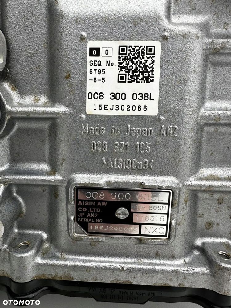 Skrzynia VW TOUAREG 0C8300038L 0C8 TR80SN NXQ NOWA - 9