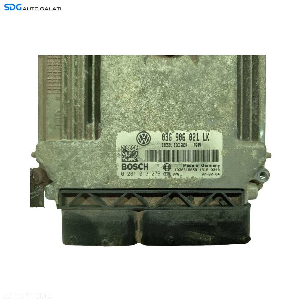 Kit Pornire ECU Calculator Motor Cip Cheie Imobilizator Ceas Ceasuri Cluster Instrumente Bord Seat Leon 1P 2004 - 2013 Cod 1P0920923C A2C53029632 03G906021LK 0281013279 1039S16958 [LR2283 LR2284] - 3