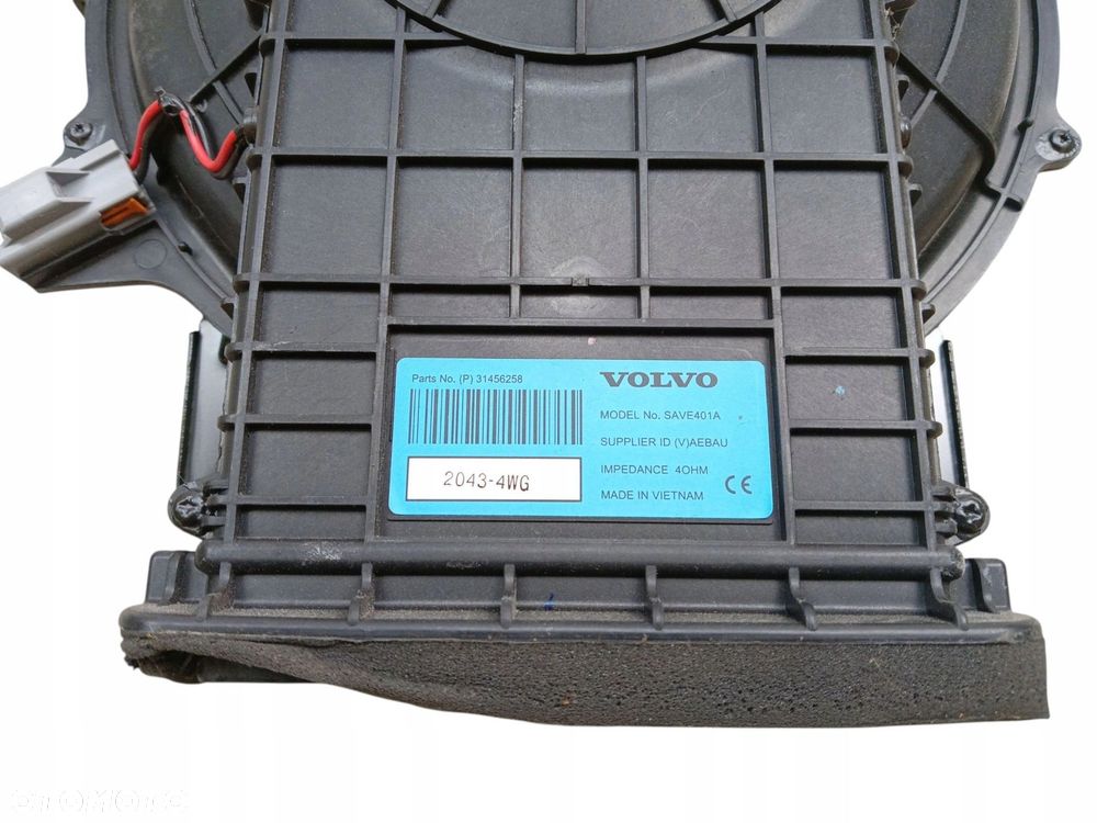 GŁOŚNIK SUBWOOFER VOLVO XC90 II LIFT (2019-2024) 2.0 T8 390KM 31456258 - 1