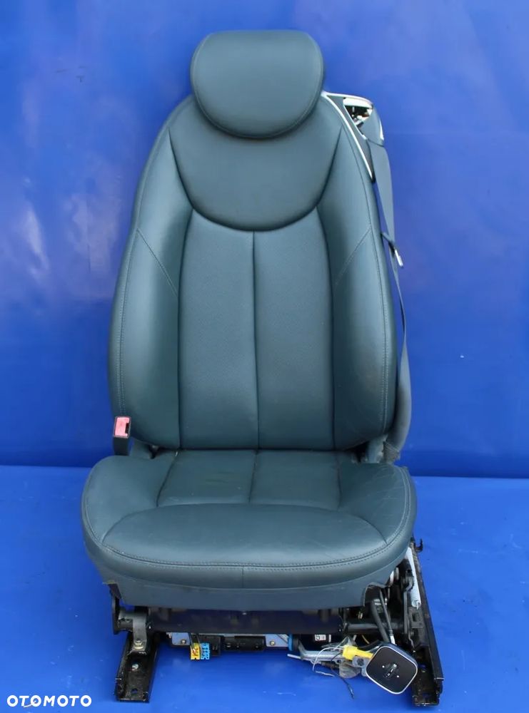 Fotel + pas lewy kierowcy niebieski OE Mercedes SL R230 W230 - 1