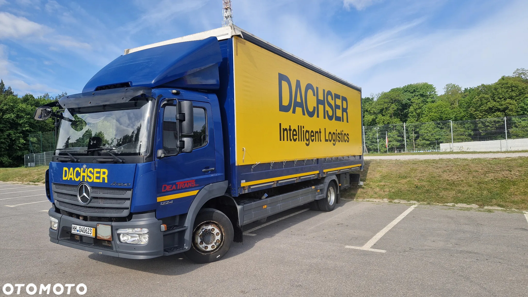 Mercedes-Benz Atego 1224 z Niemiec Firanka - 25