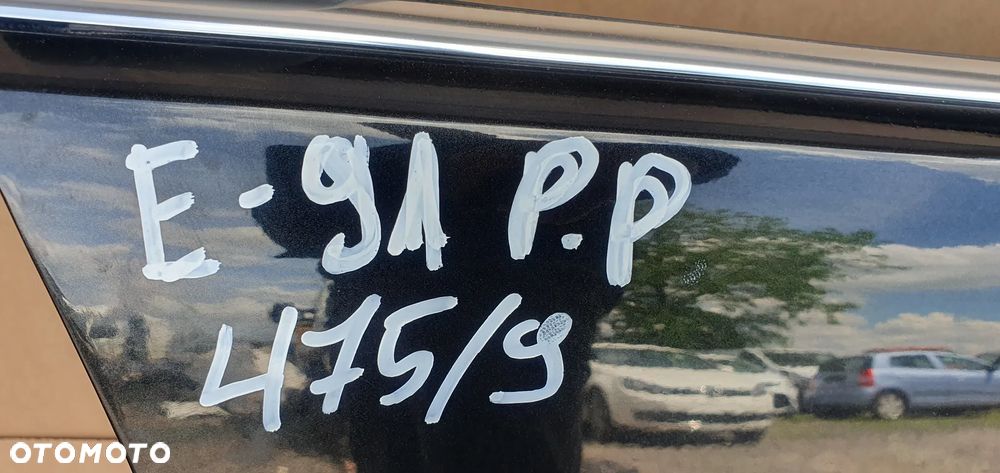 Drzwi prawy przód przednie prawe BMW 3 E91 BLACK SAPHIRE 475/9 - 7