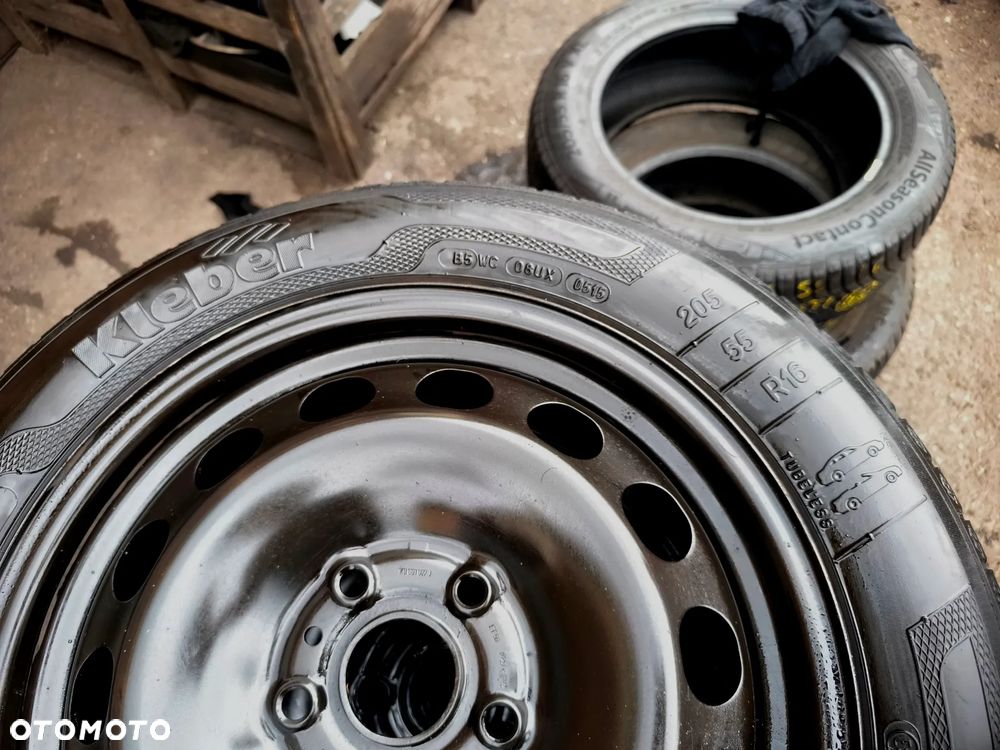 5x112 FELGI Stalowe Stal 16 Koła Letnie Lato VW 1K0 GOLF 5 6 7 V VII VI TOURAN CADDY JETTA PASSAT SEAT LEON TOLEDO ALTEA EXEO SKODA OCTAVIA 2 3 SUPERB AUDI A3 8P 8V A4 B7 B5 B6 A6 C5 Legnica ALU-RAD 205/55 5mm - 5