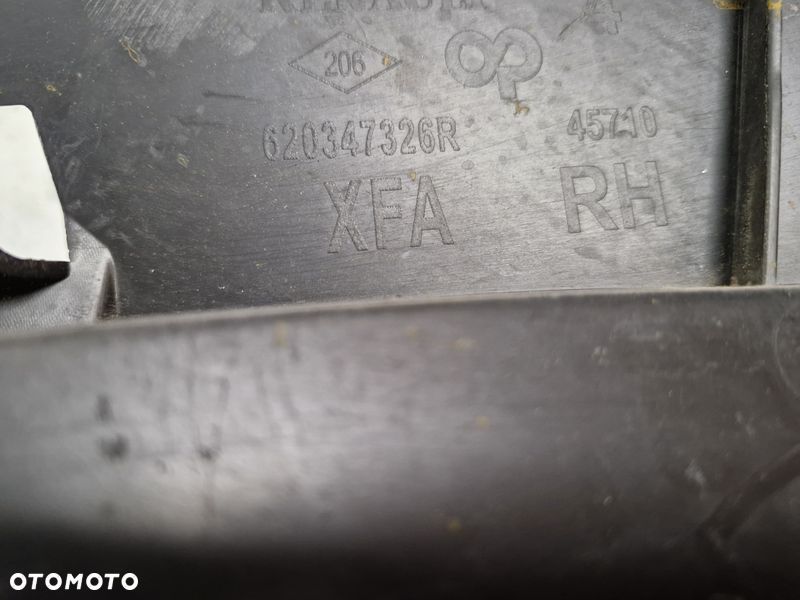 RENAULT SCENIC IV ŚLIZG ZDERZAK PRAWY PRZÓD 620347326R - 11