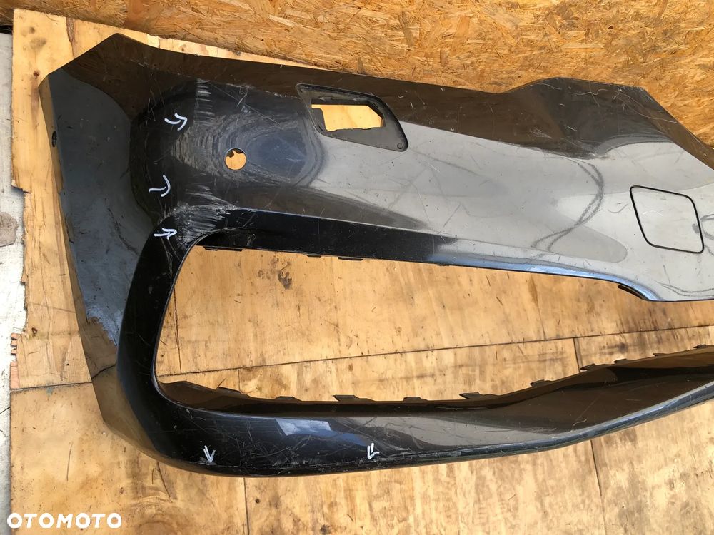 B265. Zderzak Przód Przedni BMW Serii 5 G30 G31 Czarny Przedlift 2018R 7385336 (2017-2020R) - Wysyłka - 7