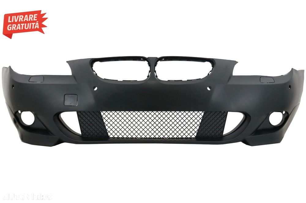 Pachet Complet BMW Seria 5 E60 Non-LCI (2003-2007) M-Technik Design cu PDC 24mm- livrare gratuita - 2