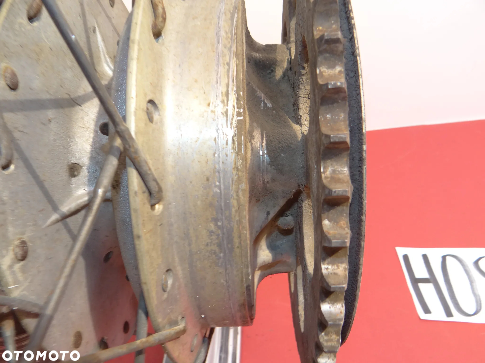 HONDA CB 750 FOUR SUPER SPORT FELGA KOŁO TYŁ TARCZA ZABIERAK ZĘBATKA  H083 - 15