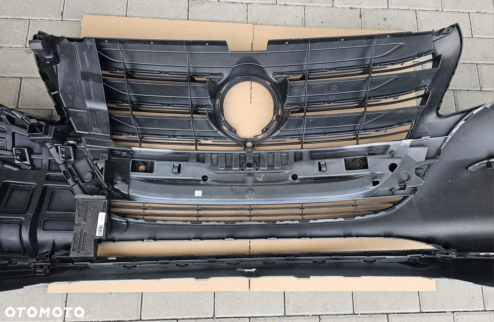 ZDERZAK PRZÓD MERCEDES V KLASA W447 A4478853901 GRILL A4478803604 - 5