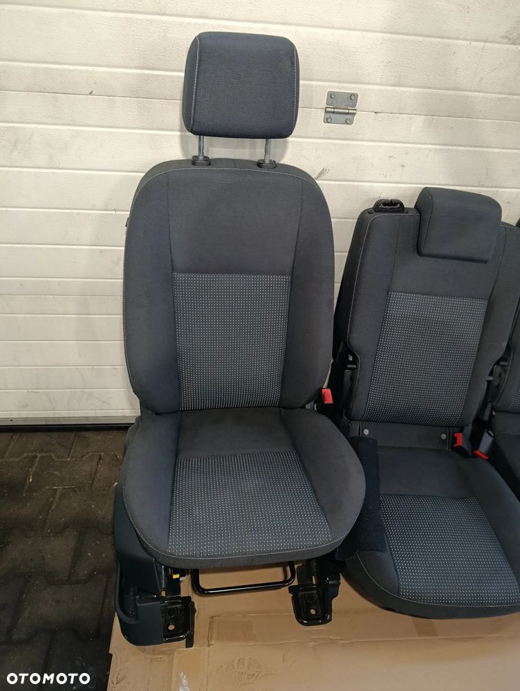 FORD C-MAX II 2 FOTELE SIEDZENIA KANAPA KOMPLET GRZANE - 2