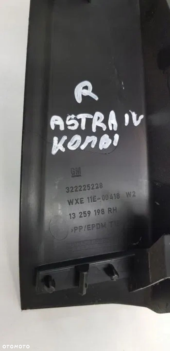 LISTWA PROGOWA NAKŁADKA OSŁONA PROGU LEWA PRAWA ASTRA IV J HB KOMBI - 9