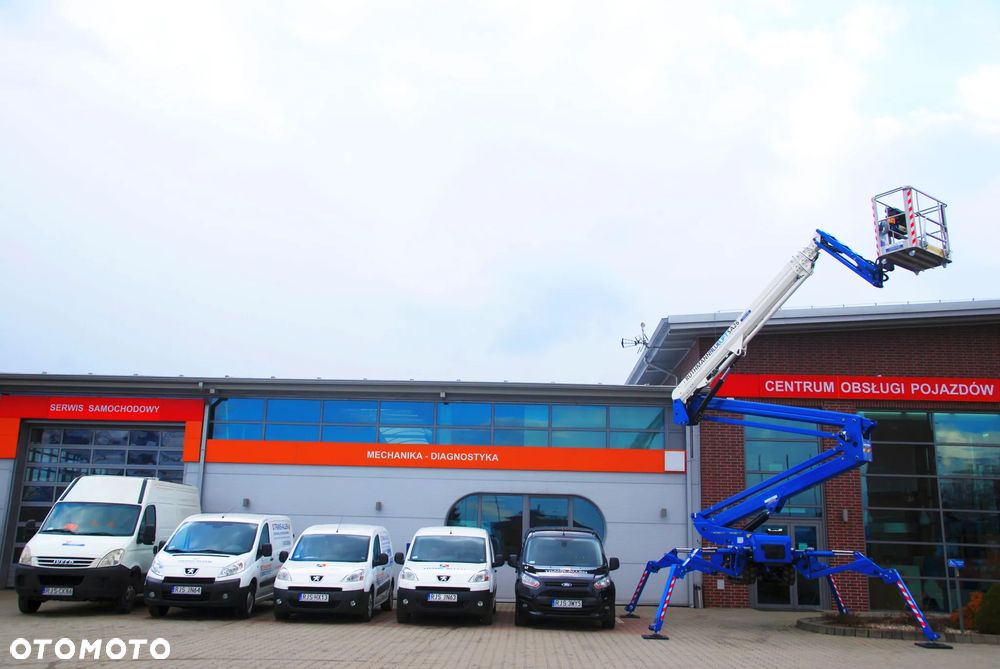 Ruthmann Bluelift SA22 Podnośnik gąsienicowy 22m Pająk na gąsienicach 22m Podnośnik terenowy gąsienice Zwyżka 4x4 Od Wyłącznego Dealera w Polsce - 18