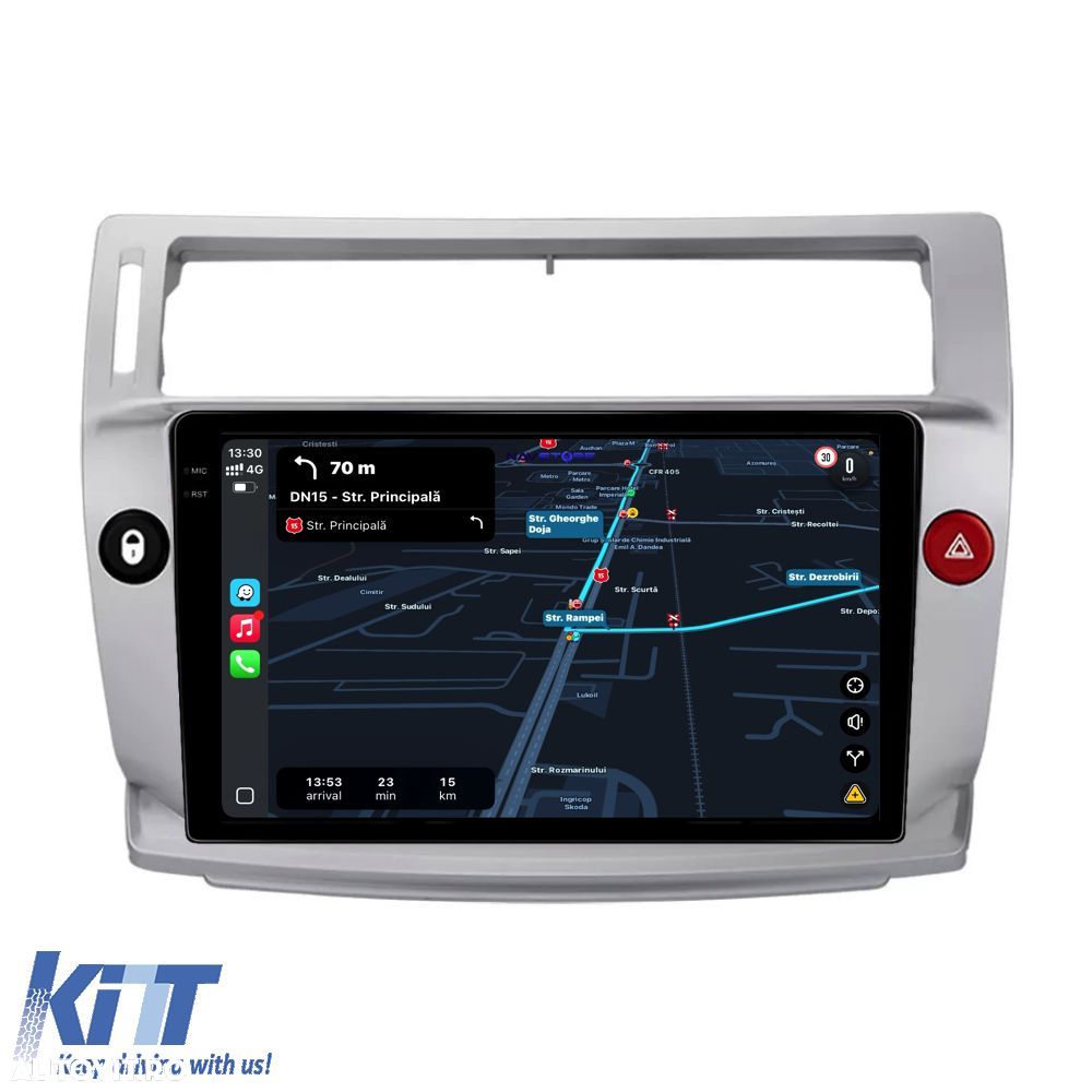 Navigatie Dedicata Citroen C4 (2004-2009), 9Inch, 8Gb Ram, 256Gb Stoca - 3