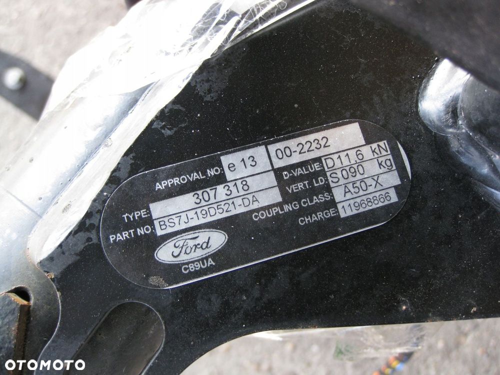 FORD MONDEO MK4 10R KOMBI HAK HOLOWNICZY BS7J-19D521-DA - 4