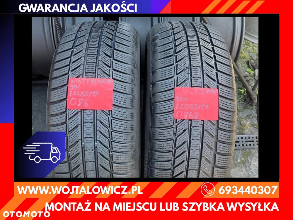 225 55 17 Continental Winter Contact TS870P 2szt Zima