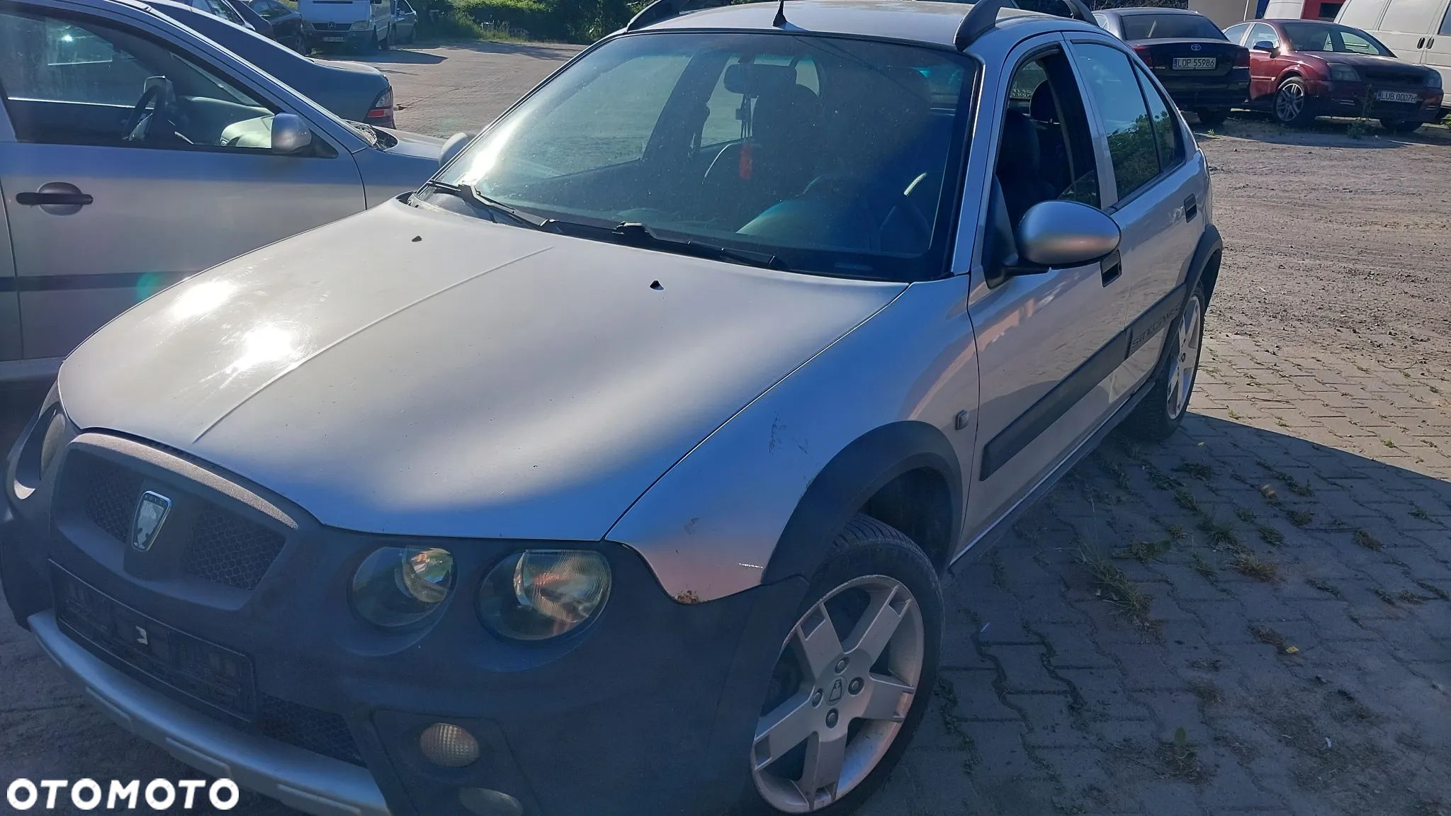 Rover 25 Streetwise silnik 1.4 16v 14K4F Polonez maska zderzak lampy skórzane fotele mcpersony nakładka nadkola błotnika przewody sprężarka panel klimatyzacji Cały na części wszystkie części - 2