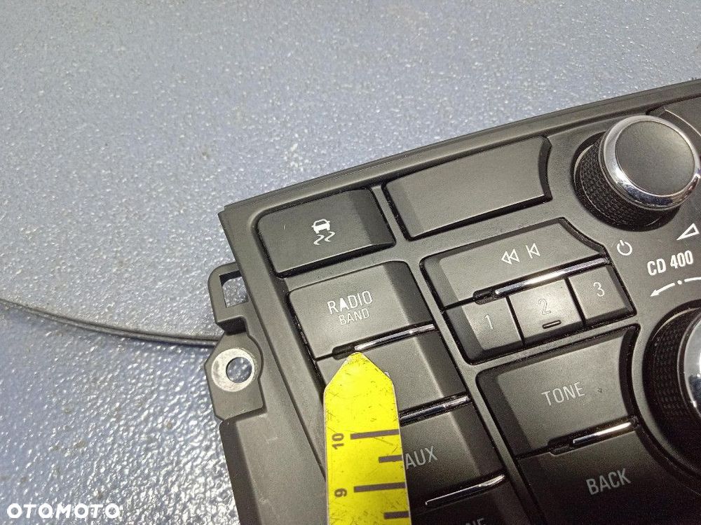 OPEL ASTRA J IV ZESTAW RADIO, WYŚWIETLACZ MAŁY, PANEL 13334053 - 16